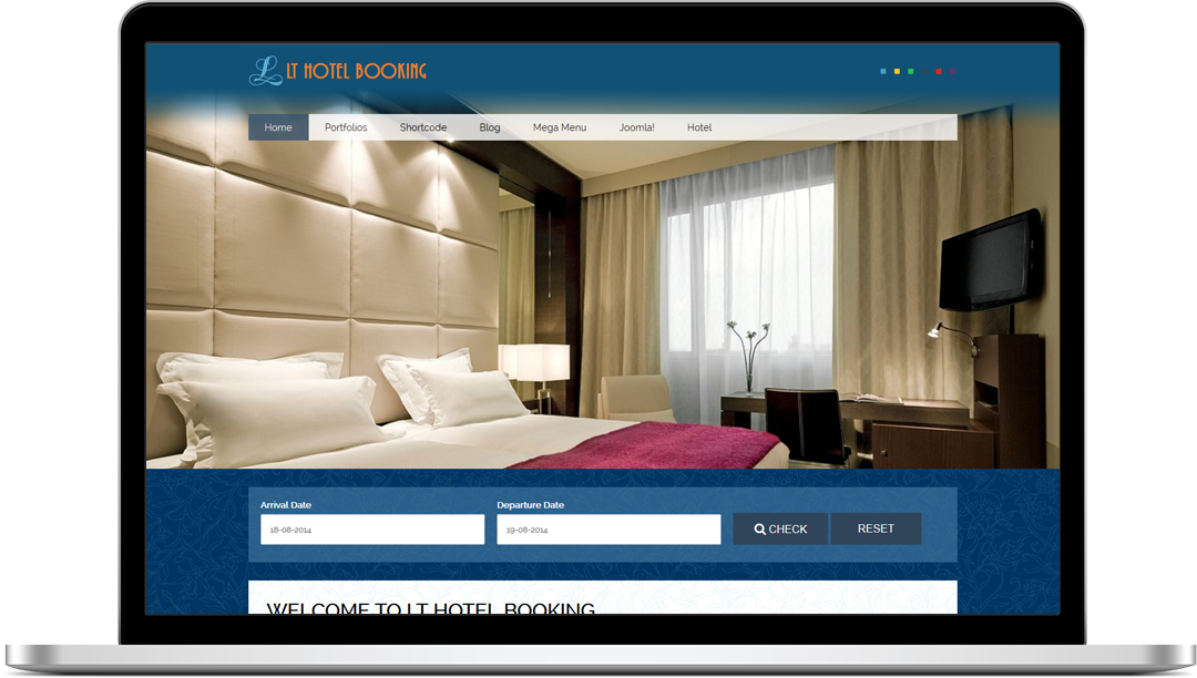 LT Hotel Booking Responsive Hotel Booking Joomla template Responsive Joomla and Wordpress themes