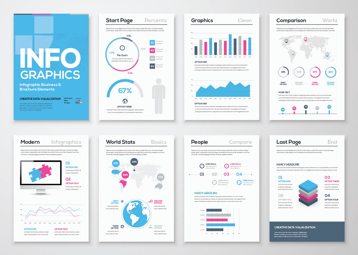 Free Illustrator Brochure Templates Download