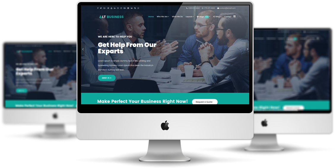 LT Business – Corporation/ Business Free Joomla template LT Business - Corporation Joomla template