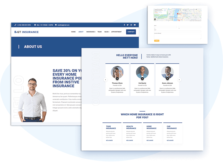 Gt-Insurance-Free-Wordprress-Theme-Contact