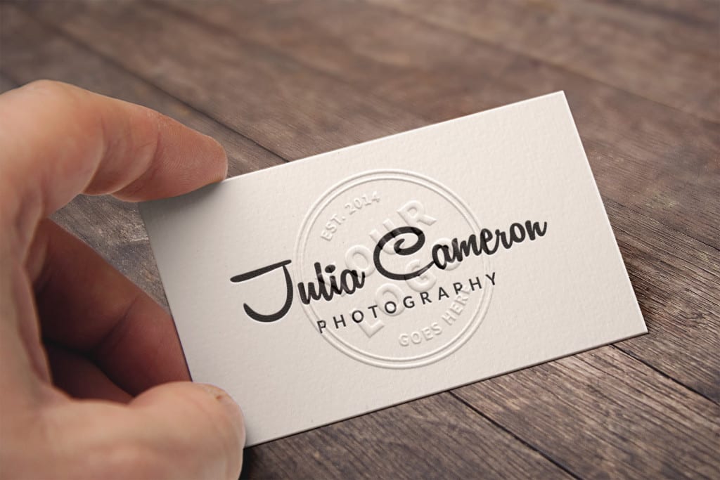 Download Embossed Free Business Card MockUp Template PSD - LTHEME