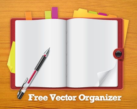 Organizer Free Vector Download