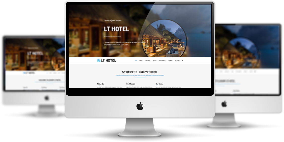 LT Hotel – Free Resort / Hotel Joomla template