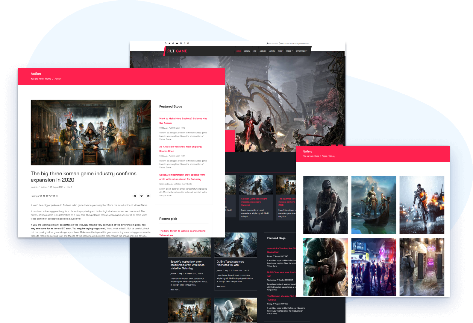 15 Movies & gaming ideas  movie game, joomla templates, joomla