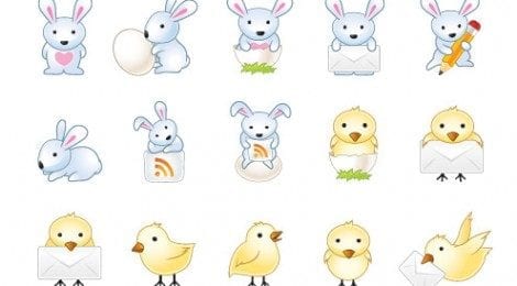 Free Easter Bunny Icons