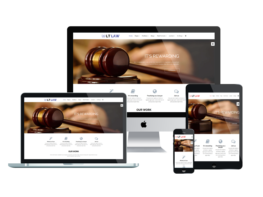 Law Firm Website Templates Joomla