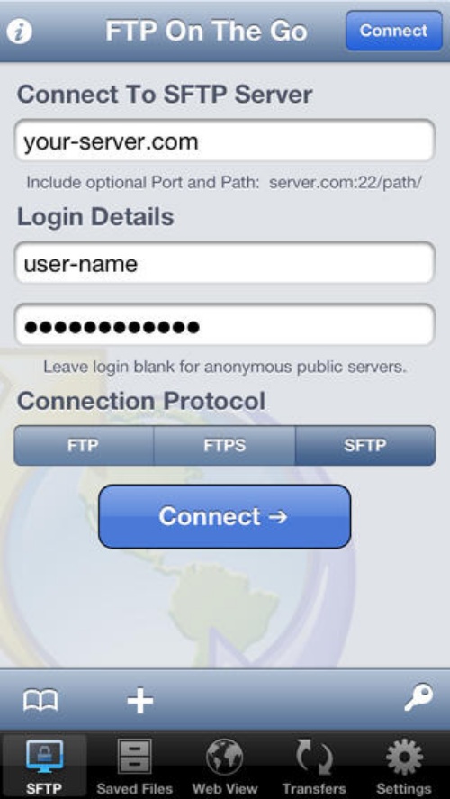 FTPGetter Professional 5.97.0.275 for ipod download
