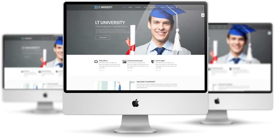 LT University – Free College / University Joomla template