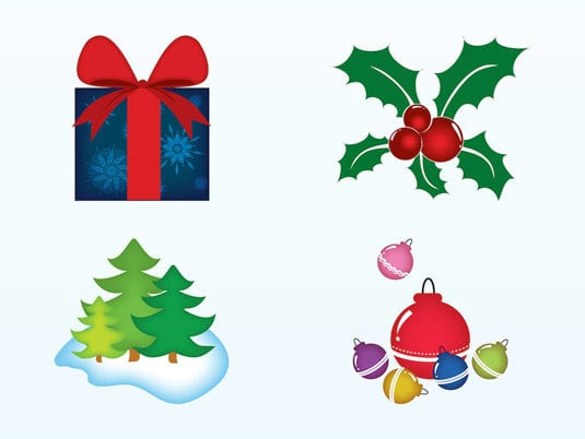 Free Christmas vectors for your festive designs