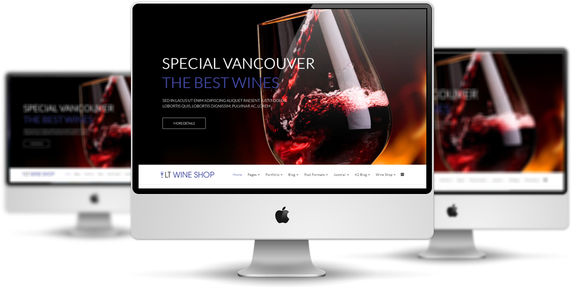 LT Wine Shop – Free Wine Store / Wine Shop Joomla template