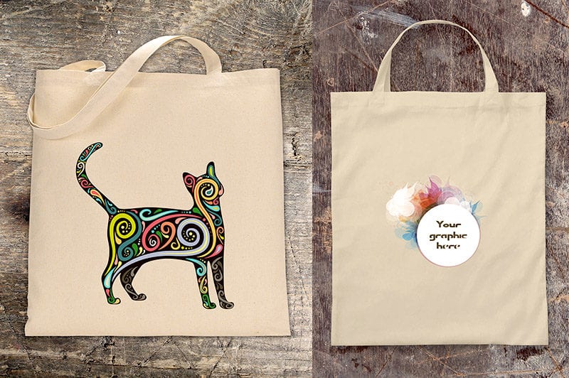 Download Free Canvas Bag Mock-ups