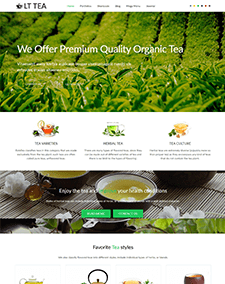 LT Tea – Free Joomla Tea template