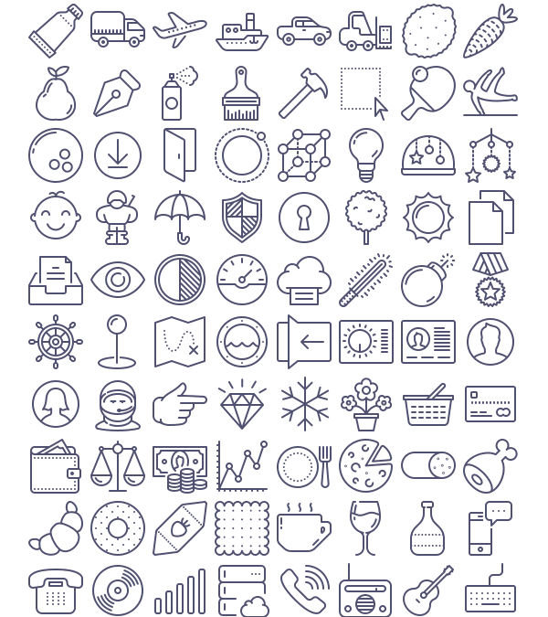 100 Free Vector Icons Download
