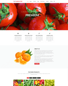 LT Agriculture Onepage – Free One Page Joomla Agriculture Website template