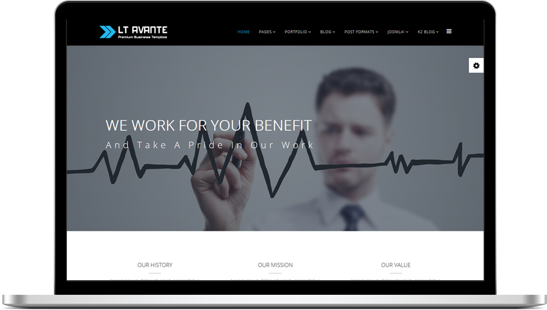 joomla templates business Business report joomla! Business template.