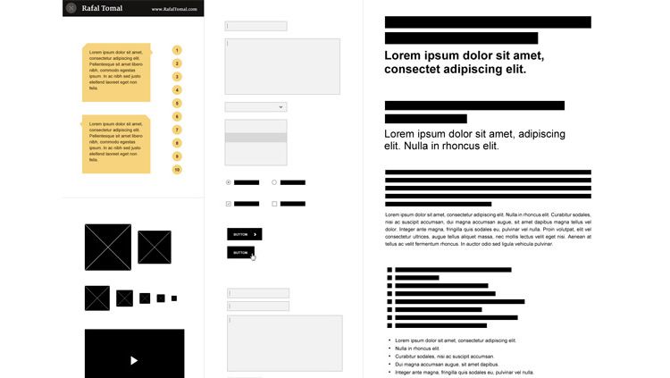 Download 15 Web Free Wireframe Templates