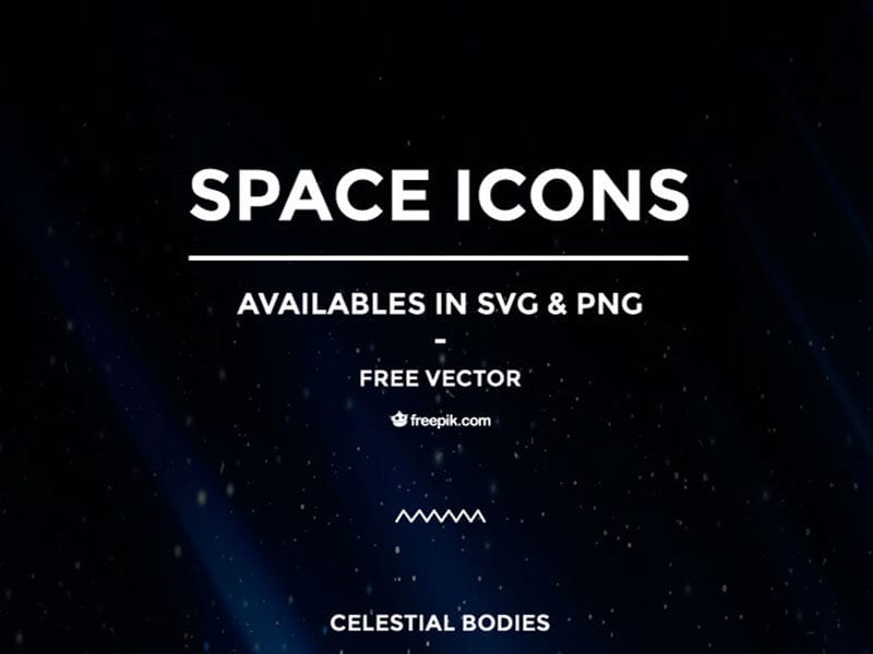 Set Of 50 Free Space Icons Download