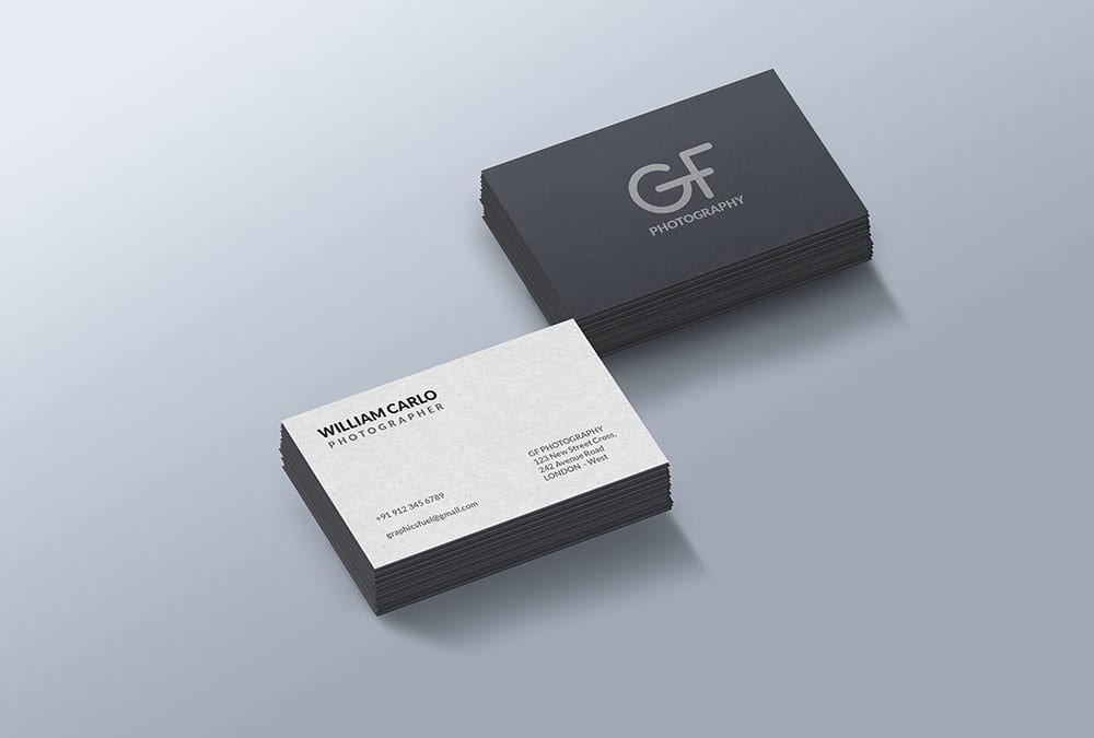 Download Free Business Card Mockup Template