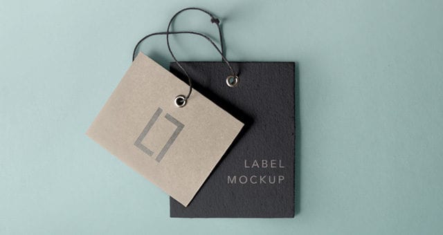 Label Branding MockUp PSD Template Vol6
