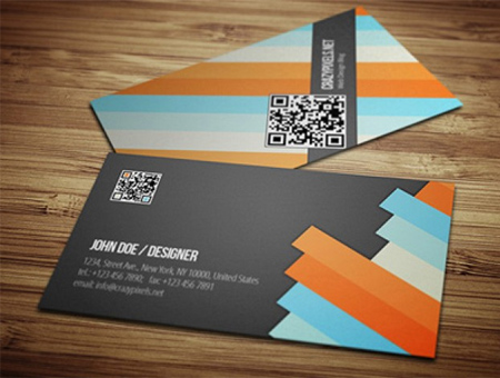 business card free psd template download