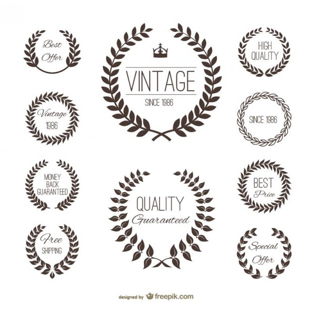 Download 190+ Free Vector Badges For Logo Design