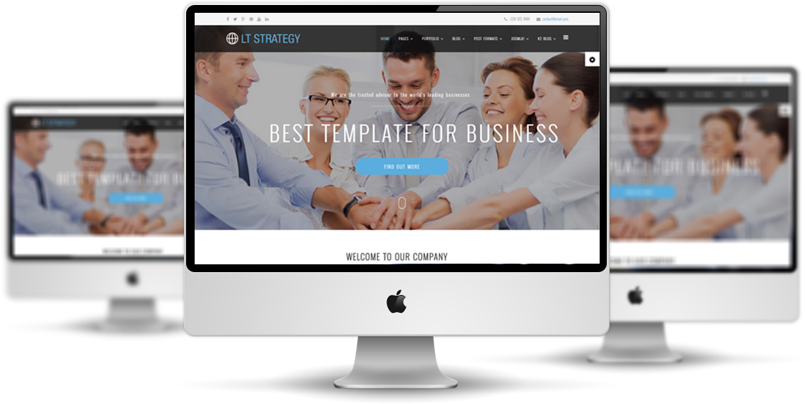 LT Strategy – Free Creative / Business Joomla template