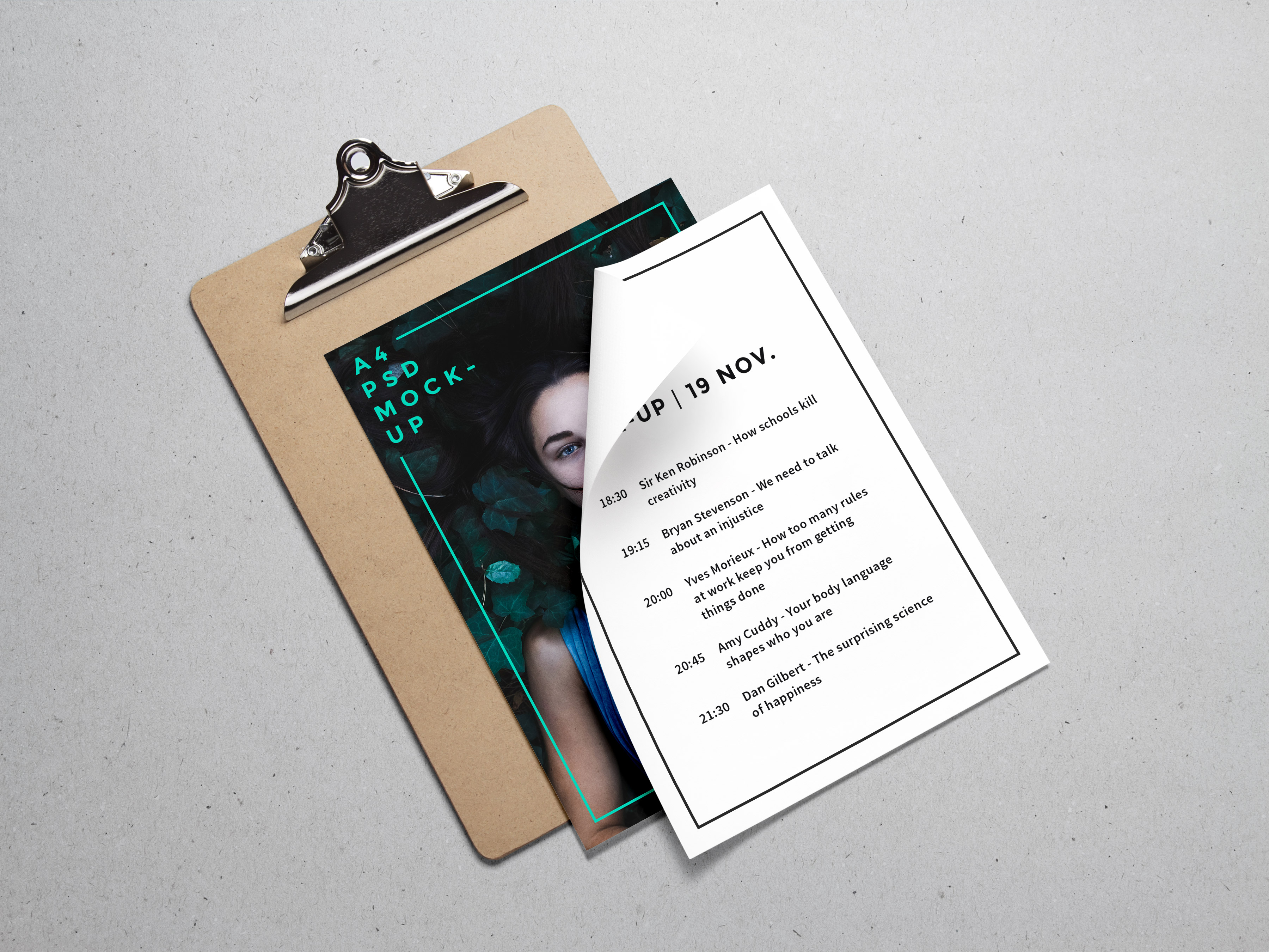 Download A4 Paper FREE PSD MockUp Template - Responsive Joomla and ...