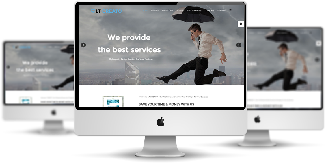 LT Creato – Free Image Design / Creative Joomla template