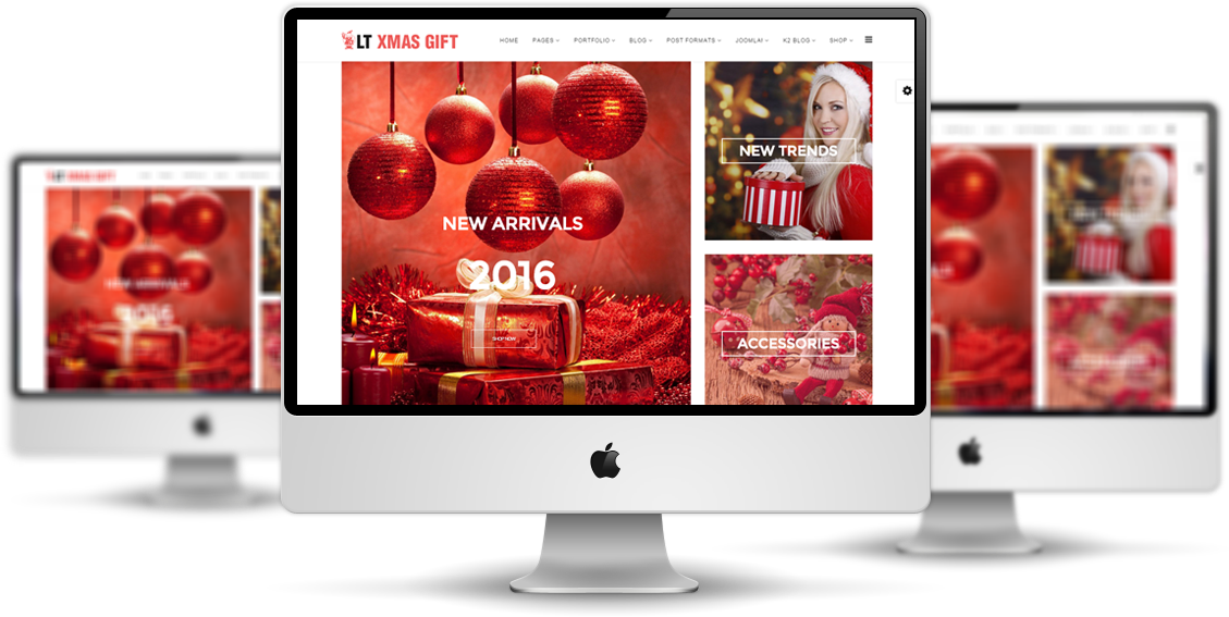 LT xMas Gift – Free xMas Store / Christmas Shop Joomla template