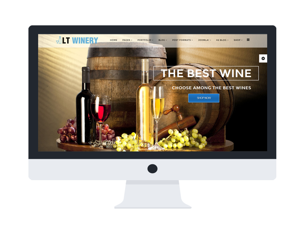 Wine Club Website Template