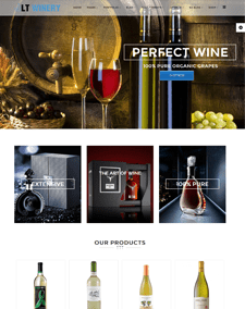 LT Winery – Free Wine Store Hikashop Joomla template