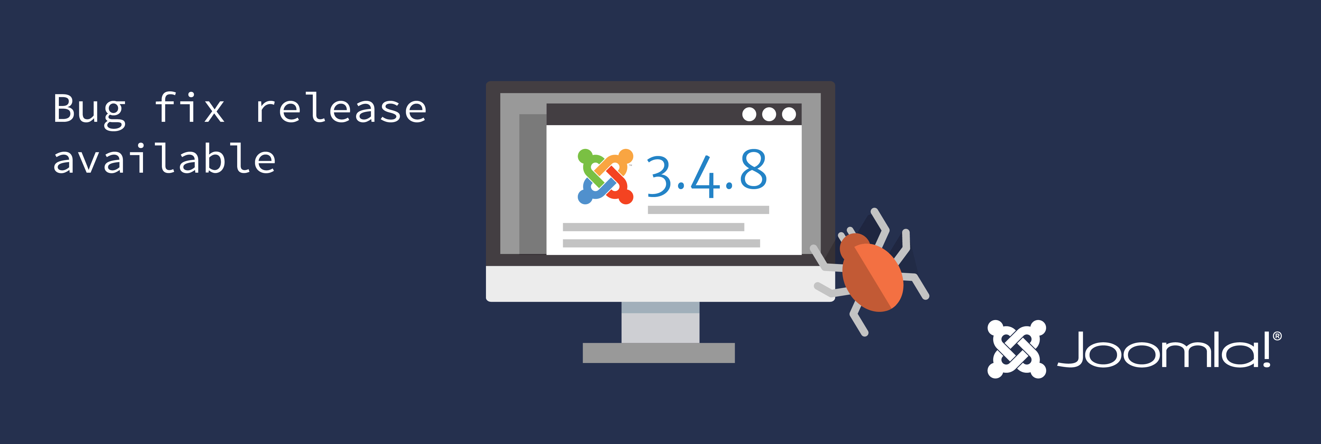 Fix some bugs. Joomla. Joomla 3. Joomla 3.5. Joomla 4.8.