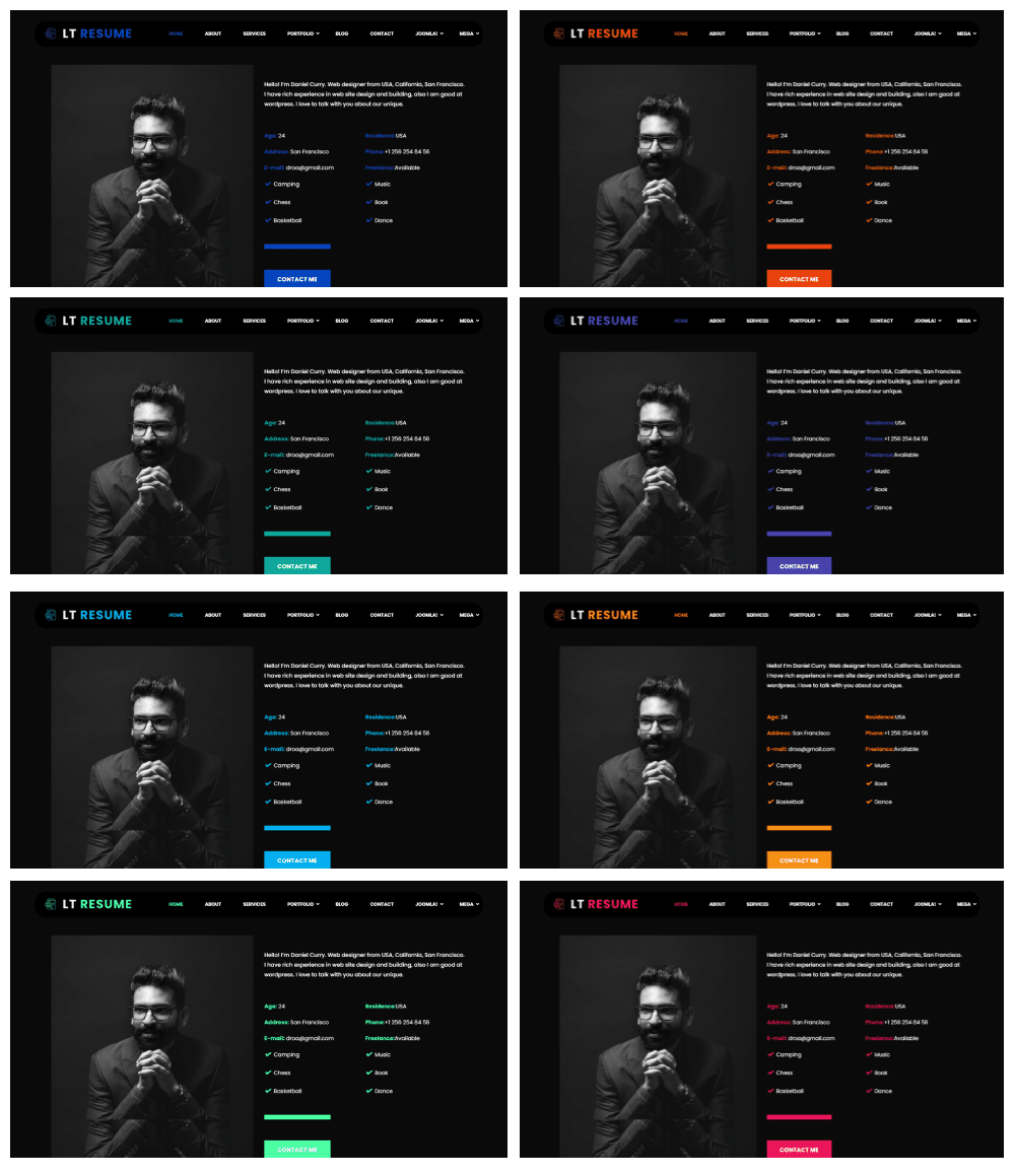 lt-resume-8-color-presets