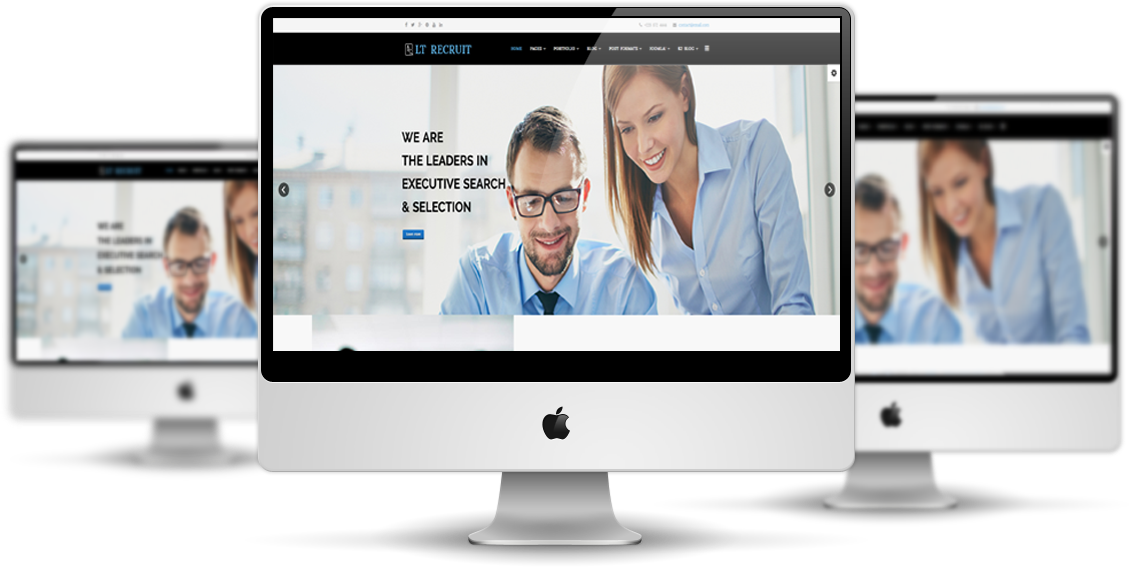 LT Recruit – Free Job Board / Human Resources Joomla template