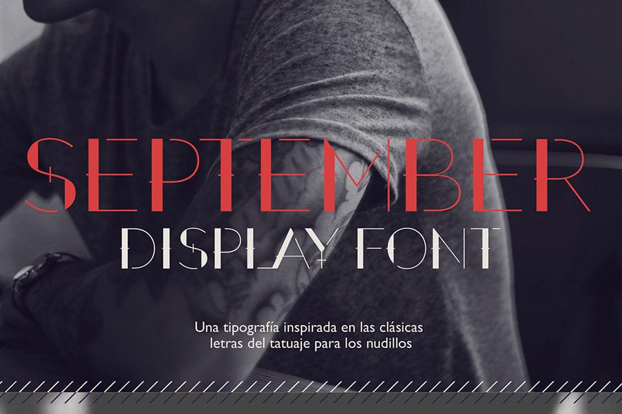 Free Font Script – September