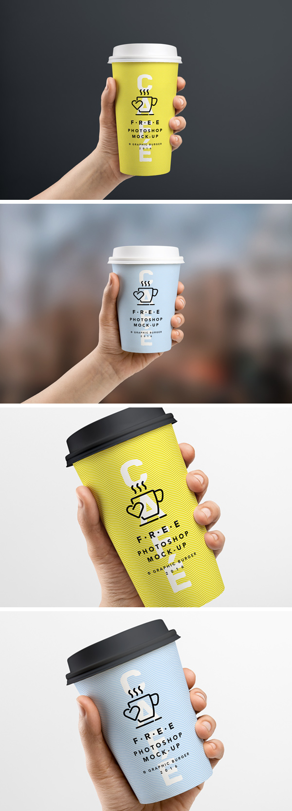 PSD Coffee Cup MockUp Free Download - LTHEME