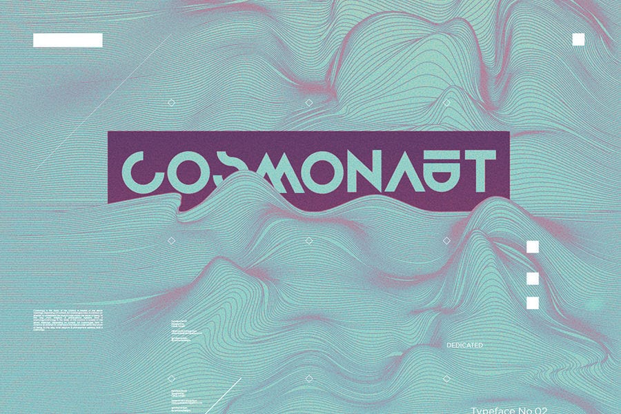 Cosmonaut Free Font Download