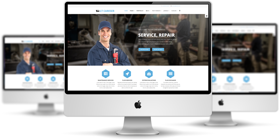LT Careser – Premium Car Services / Repair Joomla template