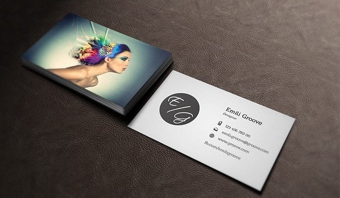 Set Of 5 Free Business Card Templates