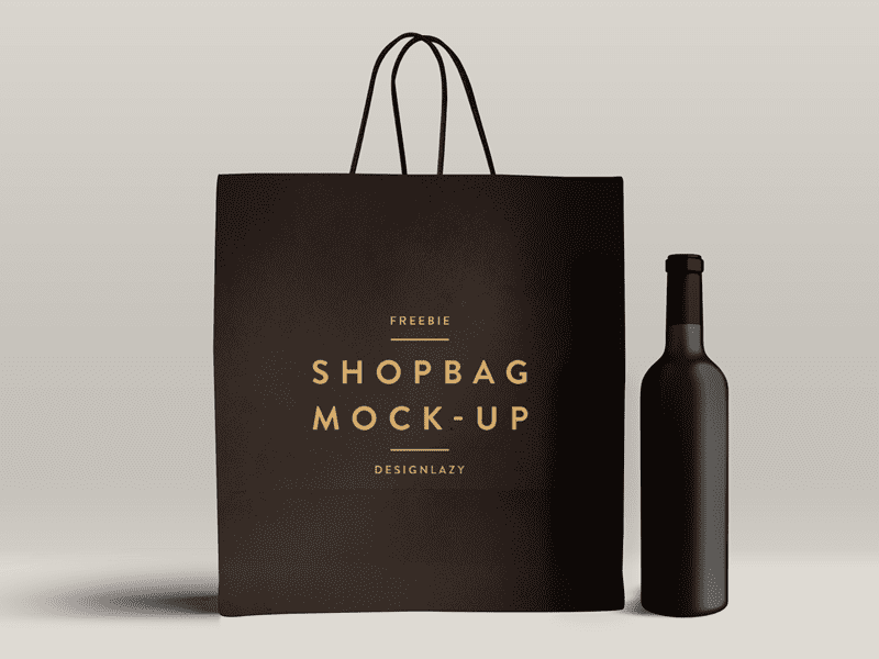 Free Bag Mockup PSD