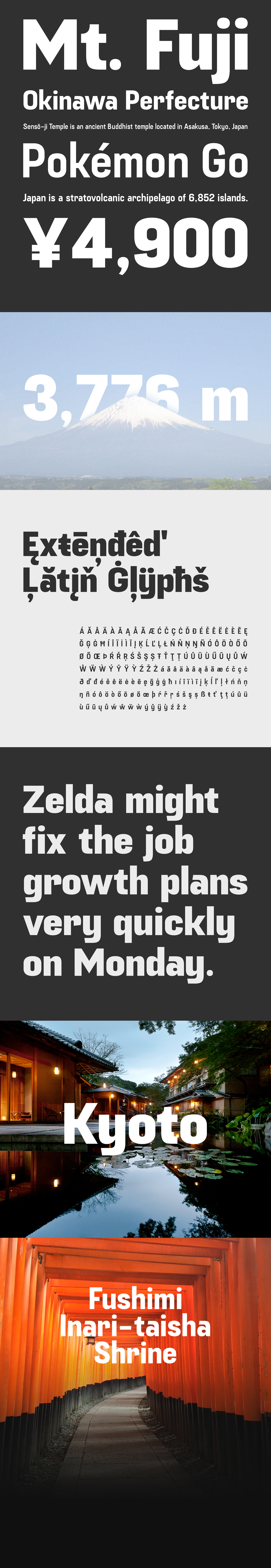 Modern Font For Your Designs Fuji Sans Ltheme