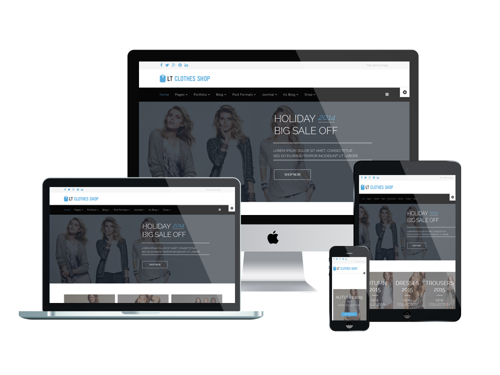 LT Clothes Shop – Free Online Shopping Cart