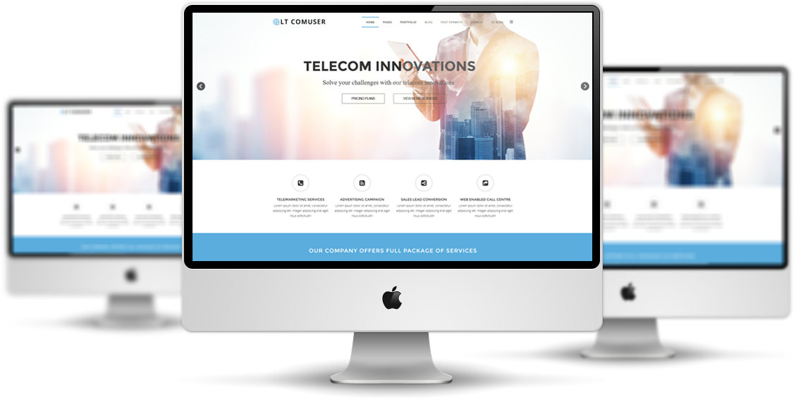  LT Comuser – Premium Communications Service Provider Joomla Template 