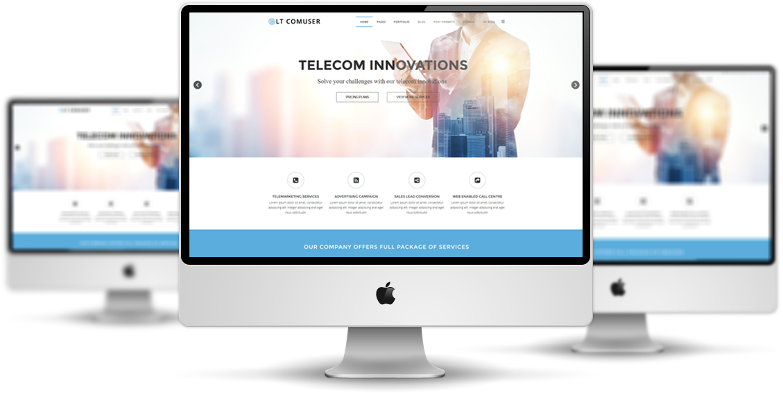 LT Comuser – Premium Communications Service Provider Joomla Template