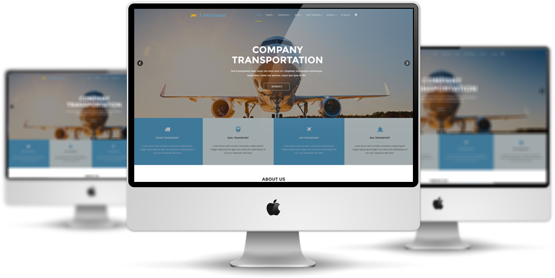 LT ProTrans – Premium Automotive / Transport Joomla Template