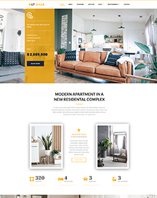 Lt Villa Free Responsive Architecture Wordpress Theme