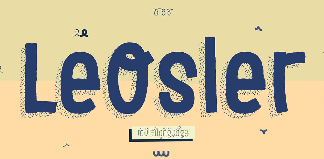 LeOsler Multilingual Free Font