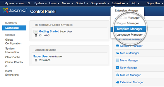 How To Install A New Joomla Template