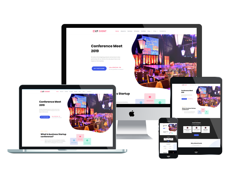 LT Event - Free The Events Calendar WordPress theme LT Event - Events Calendar WordPress theme