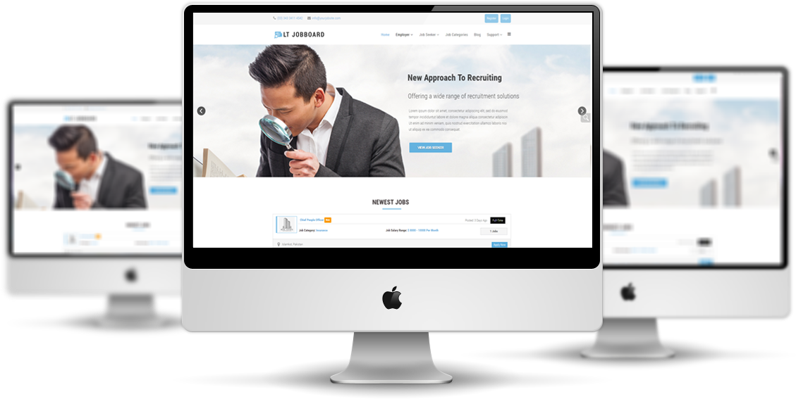 LT Jobboard – Premium Responsive Job Portal / Job Board Joomla Template